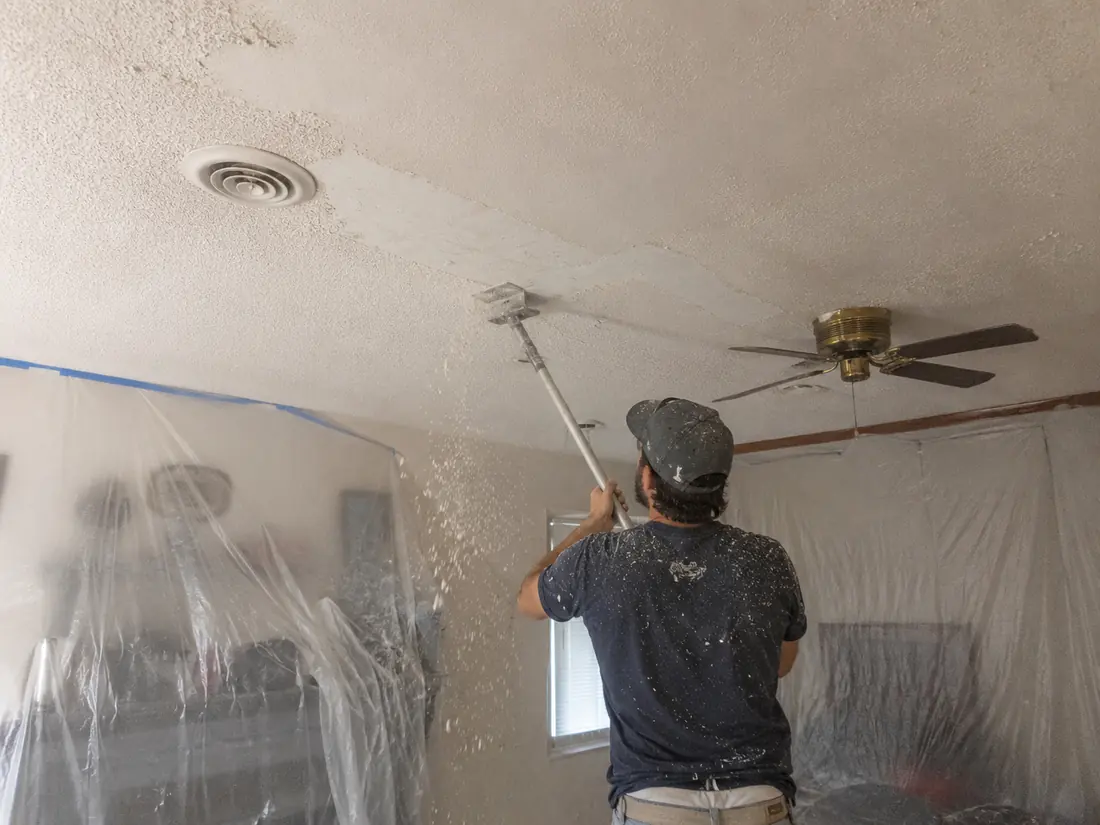 Popcorn Ceiling Removal in Shreveport, Louisiana